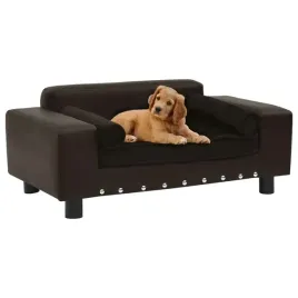 sofa-dla-psa-brazowa-81x43x31-cm-plusz-i-sztuczna-skora-lumarko