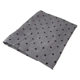 szary-szal-w-czarne-groszki-180x90-cm-bawelna-i-poliester-kamea