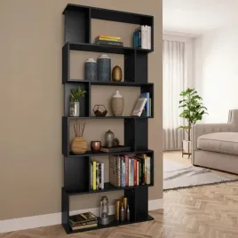 regal-na-ksiazki-przegroda-czarny-80x24x192-cm-plyta-wiorowa-lumarko