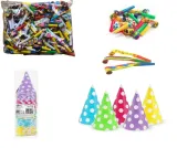 czapeczki-100szt-gwizdki-144szt-urodzinowe-zestaw-urodzinowy-244-sztuki