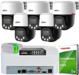 zestaw-monitoringu-dahua-5-kamer-sd2c400na-b-pv-pro-ptz-4mpx-dahua-wizcolor