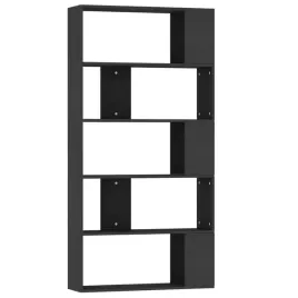 regal-drewnopochodny-czarny-z-5-przegrodami-80-x-24-x-159-cm