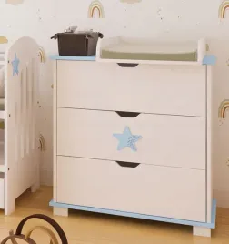 komoda-star-z-trzema-szufladami-zdejmowany-przewijak-biel-niebieski