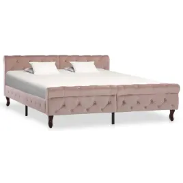 vidaxl-rama-lozka-rozowa-tapicerowana-aksamitem-160-x-200-cm