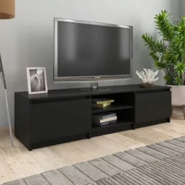 szafka-pod-tv-czarna-140x40x355-cm-plyta-wiorowa-lumarko