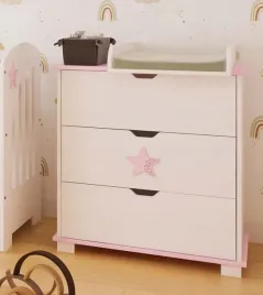 komoda-star-z-trzema-szufladami-zdejmowany-przewijak-biel-roz