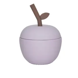kubek-dla-dzieci-silikonowy-ze-slomka-zamykany-jablko-fioletowy-oyoy