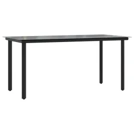 vidaxl-stol-ogrodowy-czarny-160x80x74-cm-stal-i-szklo-hartowane