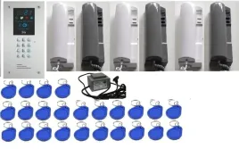 domofon-elprod-6-rodzinny-rfid-kody-breloki-2-zyly-6x-unifon-szary-zasilacz