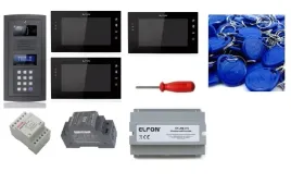 wideodomofon-elfon-optima-3-rodzinny-3-monitory-7cali-breloki