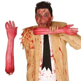 ucieta-konczyna-reka-sztuczna-zakrwawiona-dekoracja-na-halloween