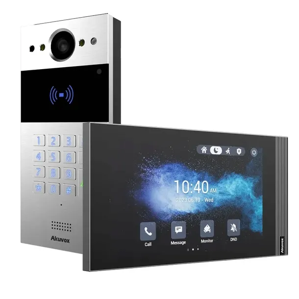 AKUVOX R20K Wideodomofon Panel zewnętrzny jednorodzinny + monitor S562