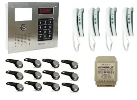 domofon-4-rodzinny-slican-has-3000t-hr12p-2-zylowy-4x-unifon-12x-pastylka