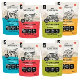 wiejska-zagroda-pelnoporcjowa-karma-mokra-dla-psa-mix-smakow-8-x-500g