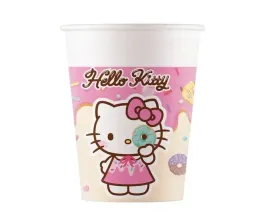 kubeczki-papierowe-hello-kitty-i-kuromi-urodziny-dziecka-200-ml-8-szt