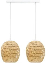lampa-podwojna-listwa-biala-abazur-bambusowy-dmt50
