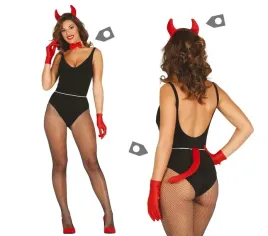 zestaw-kostium-diabel-demon-czerwony-ogon-rogi-muszka-halloween