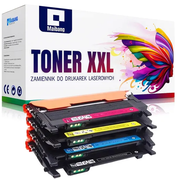 TONERY XL DO HP COLOR LASER 150a 150nw 178nw 179fnw Z CHIPEM - W2070A 117A