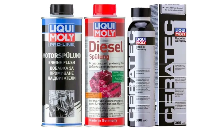 Zestaw Liqui Moly Płukanka Silnika 2662 Diesel Spulung 2666 Ceratec 7181