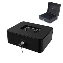kasetka-metalowa-na-pieniadze-20x16x9-cm-czarna-z-zamkiem-i-przegrodami
