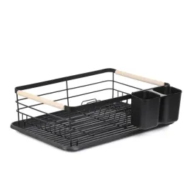 ociekacz-kuchenny-plystre-czarny-42x31x13-cm-homla