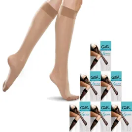 podkolanowki-bezuciskowe-gatta-lycra-uni-6-pack-12-par-kolor-beige