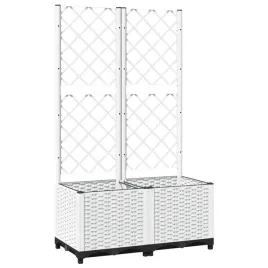 vidaxl-donica-ogrodowa-z-kratka-biala-80x40x136-cm-pp