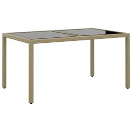 vidaxl-stol-ogrodowy-150x90x75-cm-szklo-i-rattan-pe-bezowy