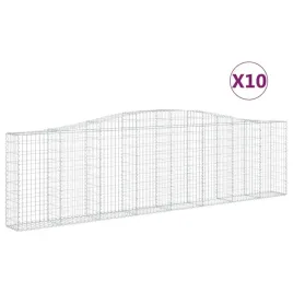 vidaxl-kosze-gabionowe-10-szt-400x30x100-120cm-galwanizowane-zelazo