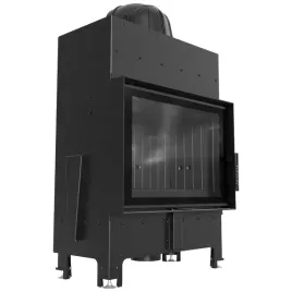 kominek-stalowy-wklad-kominkowy-kratki-floki-s-8kw-fi160-rekuperacja-czarny