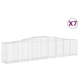 vidaxl-kosze-gabionowe-7-szt-400x50x80-100-cm-galwanizowane-zelazo