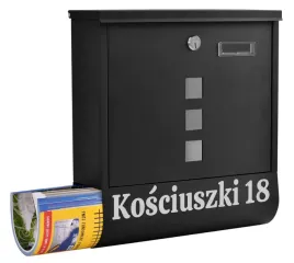 skrzynka-pocztowa-na-listy-poczte-z-nazwa-ulicy-numerem-domu-napisem-czarna