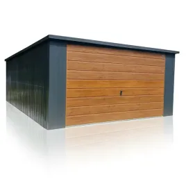 garaz-blaszany-3x5-dach-spad-na-tyl-grafit-mat-zloty-dab-producent