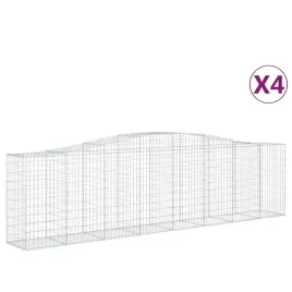 vidaxl-kosze-gabionowe-4-szt-400x50x100-120-cm-galwanizowane-zelazo