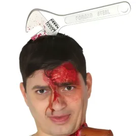 opaska-sztuczna-rana-klucz-wbity-w-glowe-zakrwawiony-halloween