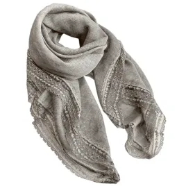 szara-chusta-bawelniana-z-koronka-100x100-cm-elegancki-dodatek-kamea