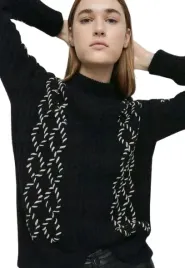 warehouse-sweter-damski-czarny-klasyczny-m-yfe