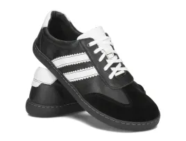 damskie-buty-barefoot-polbuty-skorzane-szerokie-sznurowane-489-czarne-39