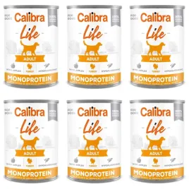 mokra-karma-dla-psa-calibra-dog-life-adult-turkey-with-apples-6-x-400g