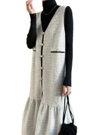 shein-sukienka-midi-blyszczaca-z-ozdobnymi-guzikami-i-dekoltem-v-xl-1hn