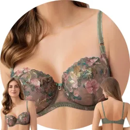 gorsenia-k939-delaila-zielony-haft-tiul-biustonosz-soft-65m-miekki