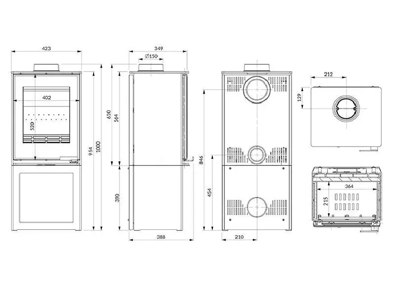 piec-wolnostojacy-kawmet-harita-s15i-s-box-decor-eco-koza-stalowa-z-rurami