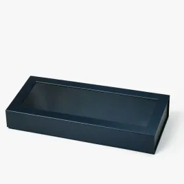 pudelko-magnetyczne-czarne-z-okienkiem-500x180x53mm-opakowanie-prezentowe