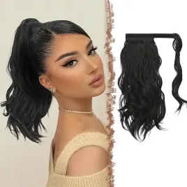 doczepiany-kucyk-kitka-35-cm-jak-naturalne-czarne-lekkie-fale