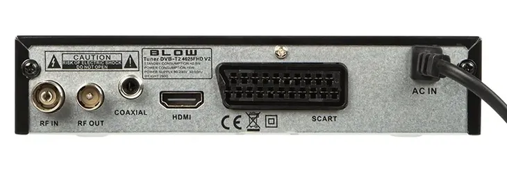 tuner-dekoder-dvb-t2-hevc-h-265-blow-4625fhd-funkcje-nagrywanie-pvr-odtwarzanie-multimediow-z-nosnika-usb-przewodnik-epg-timeshift