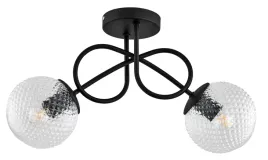 lampa-sufitowa-zyrandol-szklane-przezroczyste-kule-krysztal-stella-led