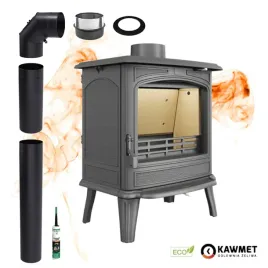 koza-zeliwna-kawmet-piec-wolnostojacy-artemida-s18-eco-rury-do-podlaczenia