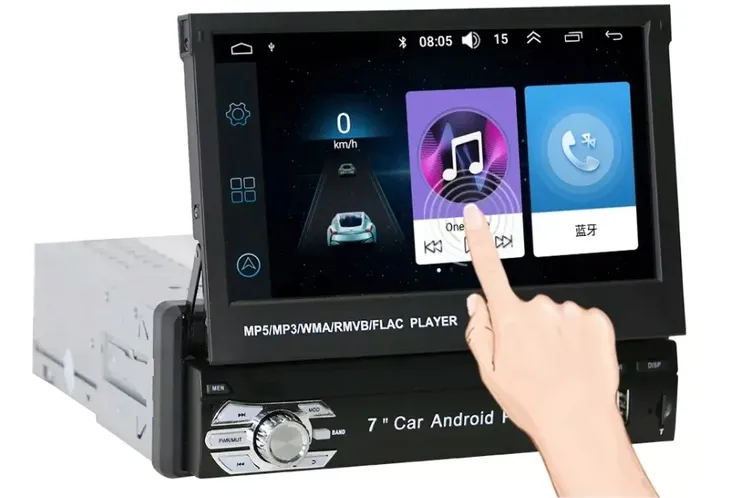 radio-samochodowe-1din-multimedialne-android-gps-waga-z-opakowaniem-1-2-kg