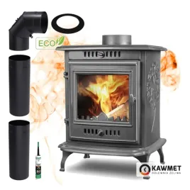 maly-zeliwny-piecyk-z-zestawem-rur-kawmet-koza-p10-68-kw-eco