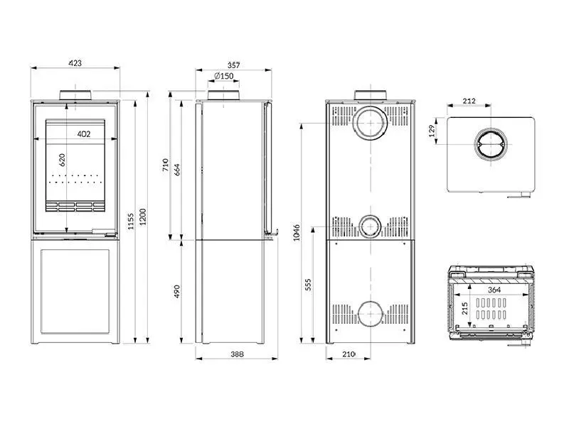 piec-wolnostojacy-koza-kawmet-venus-s16-l-box-decor-eco-rury-kolano-rozeta
